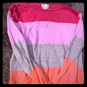 Crewcuts by JCrew Girls Color block Sz 12 Sweater